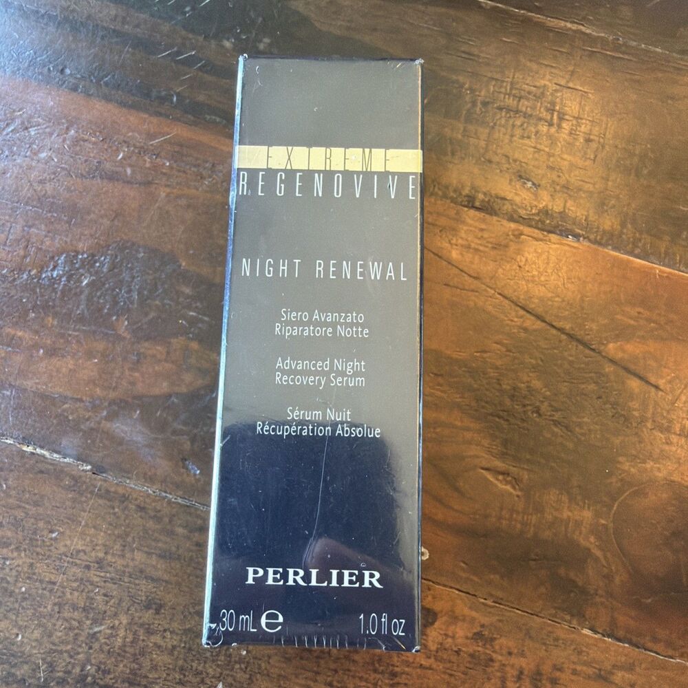 Perlier Extreme Regenovive Night Renewal Advanced Serum 1.0 fl Oz Anti Aging